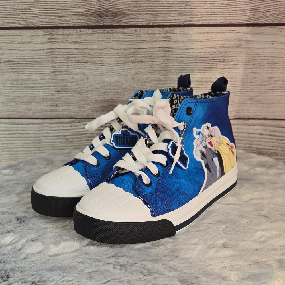 Disney Villans Sneakers, Womens Size 7.5, NWT